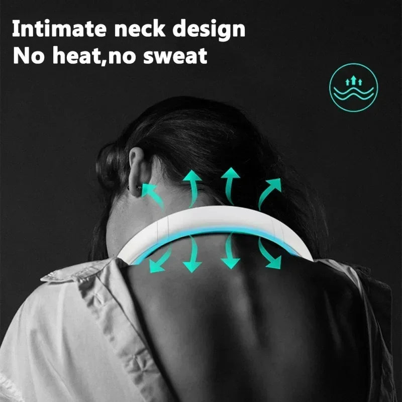 Portable Mini Neck Hanging Fan
