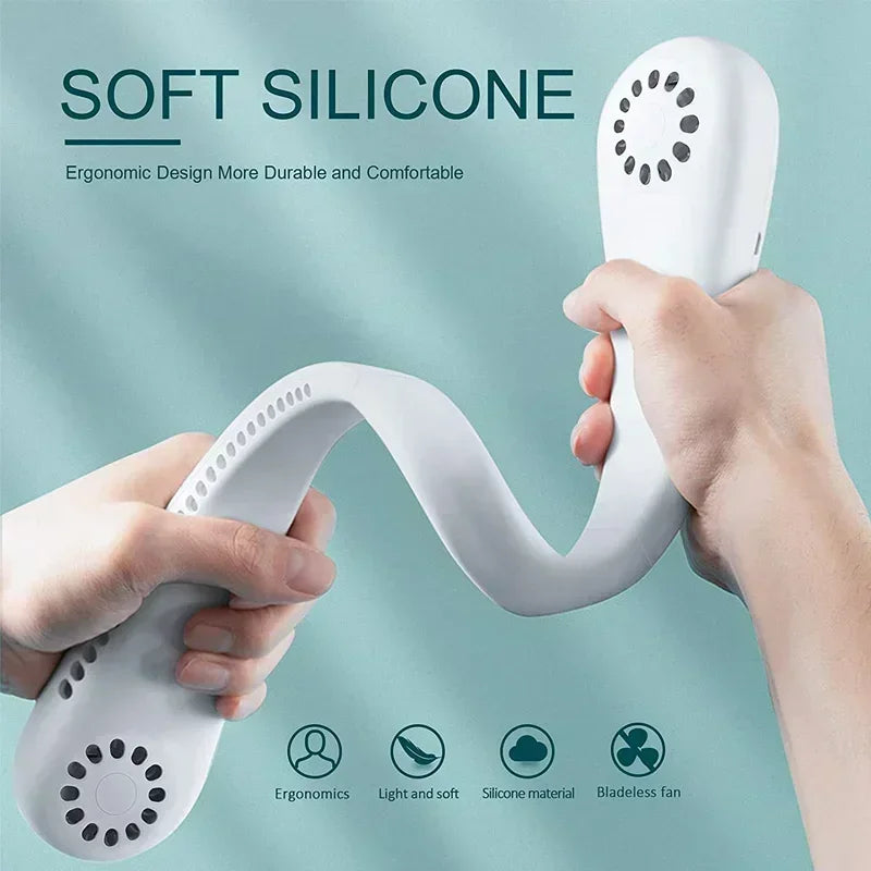 Portable Mini Neck Hanging Fan